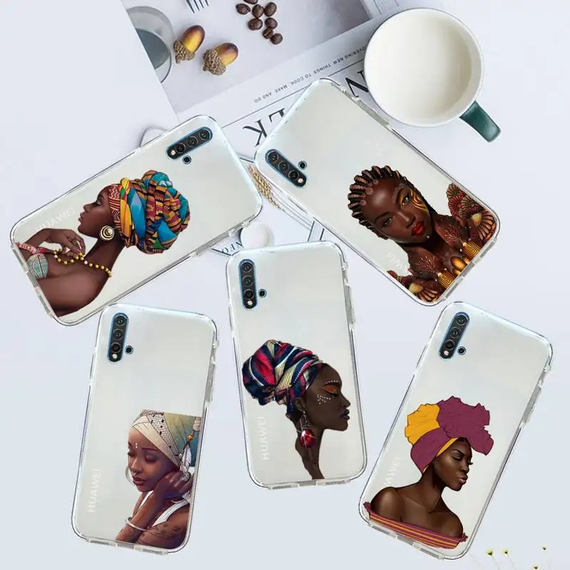 Melanin African black Girl Phone Case Transparent for Huawei honor P mate 40 20 30 10 50 i 9 x mate pro lite 8a
Melanin African black Girl Phone Case Transparent for Huawei honor P mate 40 20 30 10 50 i 9 x mate pro lite 8a