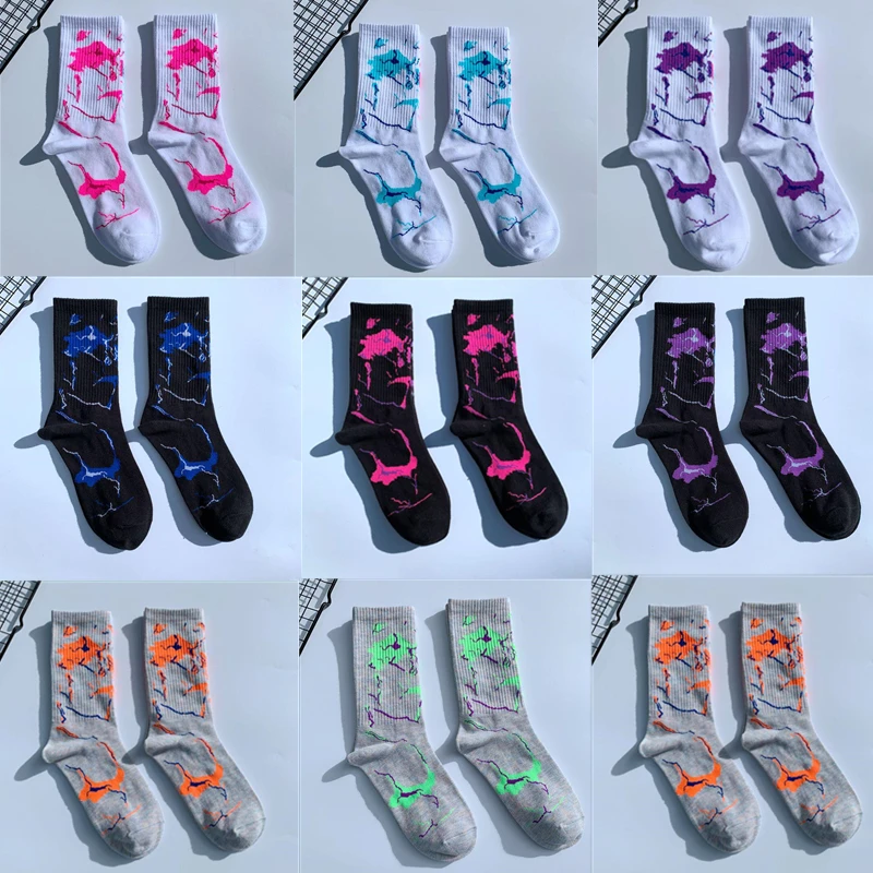 4 pairs/lot street fashion men creative art tie-dye socks high quality fun camouflage unisex hip-hop skateboard socks 
4 pairs/lot street fashion men creative art tie-dye socks high quality fun camouflage unisex hip-hop skateboard socks
