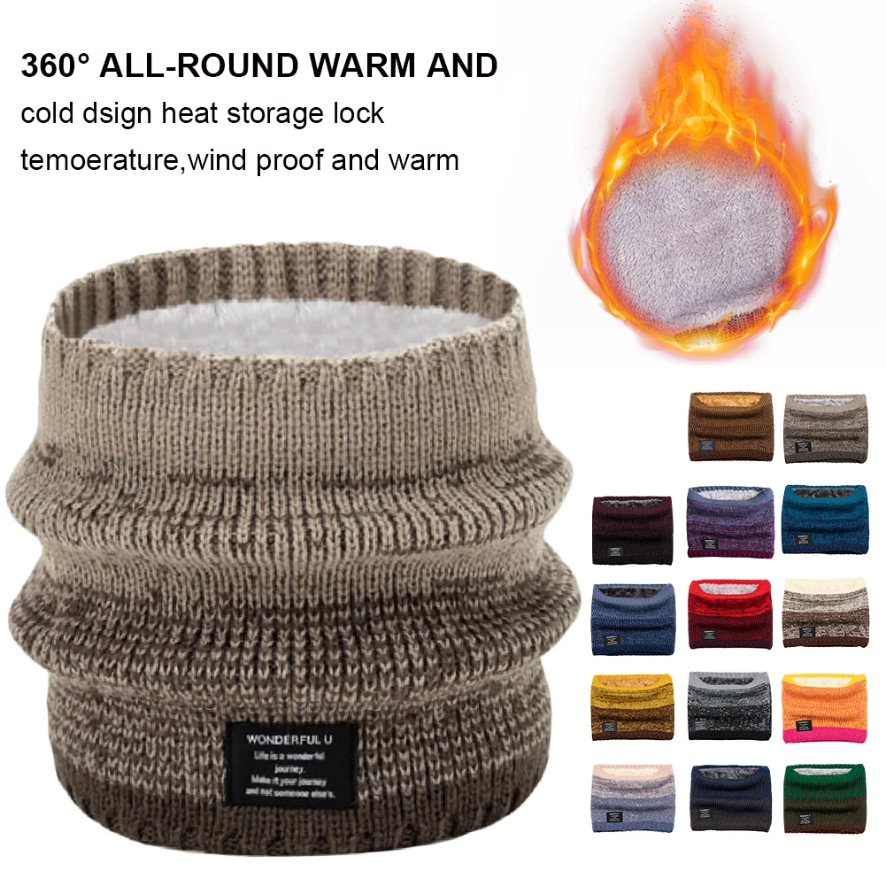 Knitted Warm Scarf Winter Women Bandana Solid Scarf Fleece Thick Polar Fleece Lined Men Headband Scarf Shawl Hot Sale
Knitted Warm Scarf Winter Women Bandana Solid Scarf Fleece Thick Polar Fleece Lined Men Headband Scarf Shawl Hot Sale