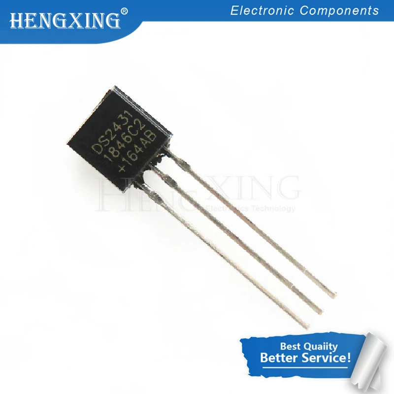 5 шт./лот DS2431 + DS2431 TO-92 в наличии
5 шт./лот DS2431 + DS2431 TO-92 в наличии
