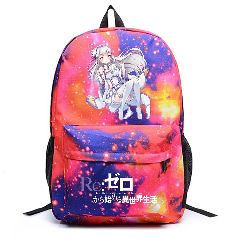 Anime Re:Life In A Different World From Zero Backpack Packsack Mochila Schoolbag High Quality Unisex Student Travel Laptop Bag
Anime Re:Life In A Different World From Zero Backpack Packsack Mochila Schoolbag High Quality Unisex Student Travel Laptop Bag