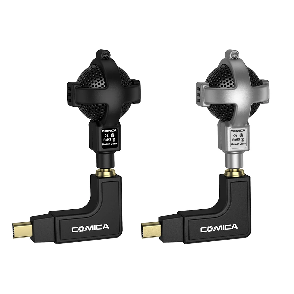 COMICA CVM-VG05 шарообразный стерео видео микрофон интервью для камер GoPro Hero 3 + 4 5 |