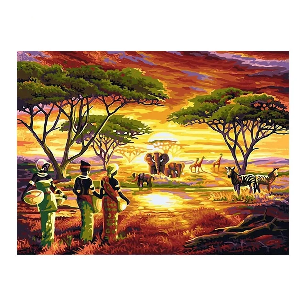 African Savanna 5D Diamond Painting Kit Oil Animal Portrait Full Drill DIY Mosaic Embroidery Cross Stitch Home Decoration Gift
African Savanna 5D Diamond Painting Kit Oil Animal Portrait Full Drill DIY Mosaic Embroidery Cross Stitch Home Decoration Gift