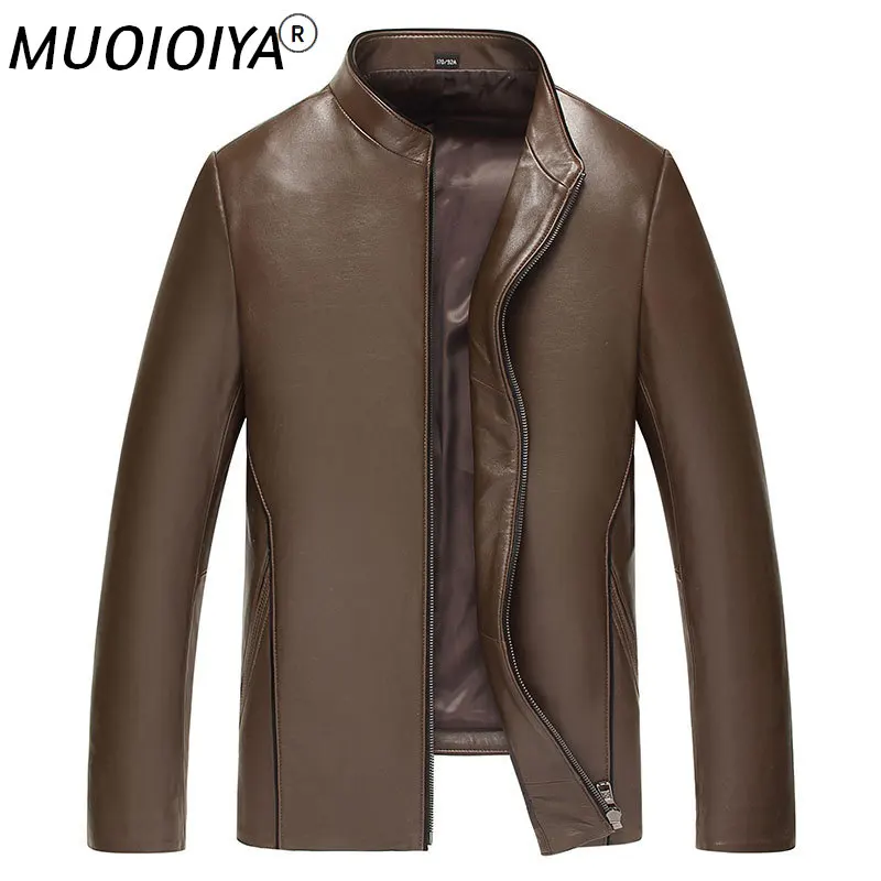 MUOIOYIA New Men's Genuine Sheepskin Leather Jacket Men Clothing Casual Clothes Autumn Coat Male Slim Coats Hommes Veste LXR857
MUOIOYIA New Men's Genuine Sheepskin Leather Jacket Men Clothing Casual Clothes Autumn Coat Male Slim Coats Hommes Veste LXR857