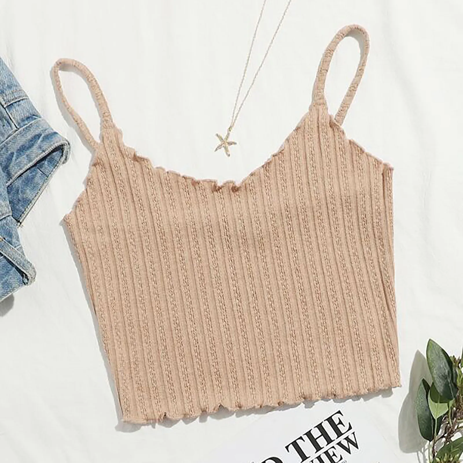 Women's Plain Sleeveless Short top With Crop Strap Women Tops Solid Running workout Sleeveless Pullover Vest Tank Crop Shirts
Women's Plain Sleeveless Short top With Crop Strap Women Tops Solid Running workout Sleeveless Pullover Vest Tank Crop Shirts