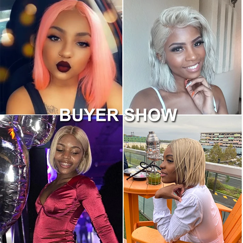 13x6 Lace Front Wig Pink Human Hair Short Bob Wigs For Black Women Addbeauty Colorful Straight Remy Hair Fashion Wig 180%
13x6 Lace Front Wig Pink Human Hair Short Bob Wigs For Black Women Addbeauty Colorful Straight Remy Hair Fashion Wig 180%