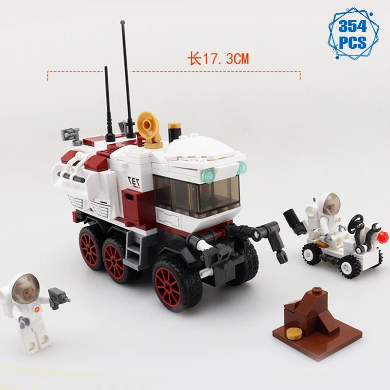Конструктор астронавт из технической техники, строительные блоки Moc Expert, Mars Rover, Сборная модель, игрушки «сделай сам» для мальчиков, подарки ...
Конструктор астронавт из технической техники, строительные блоки Moc Expert, Mars Rover, Сборная модель, игрушки «сделай сам» для мальчиков, подарки ...