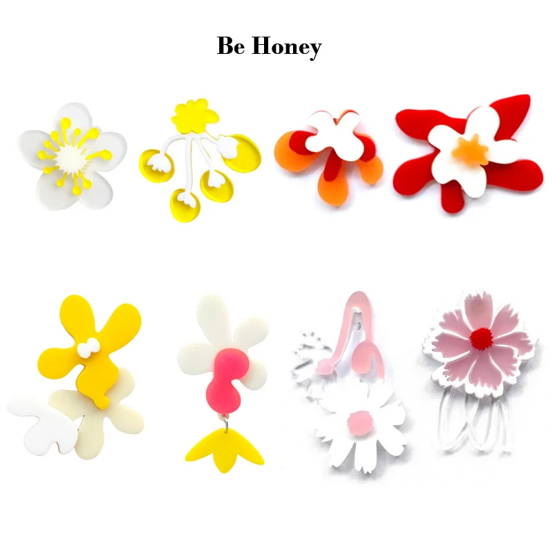 Lovely Colorful Irregular Flowers Acrylic Stud Earrings For Women Transparent Plant Flower Boho Chic Fashion Jewelry
Lovely Colorful Irregular Flowers Acrylic Stud Earrings For Women Transparent Plant Flower Boho Chic Fashion Jewelry