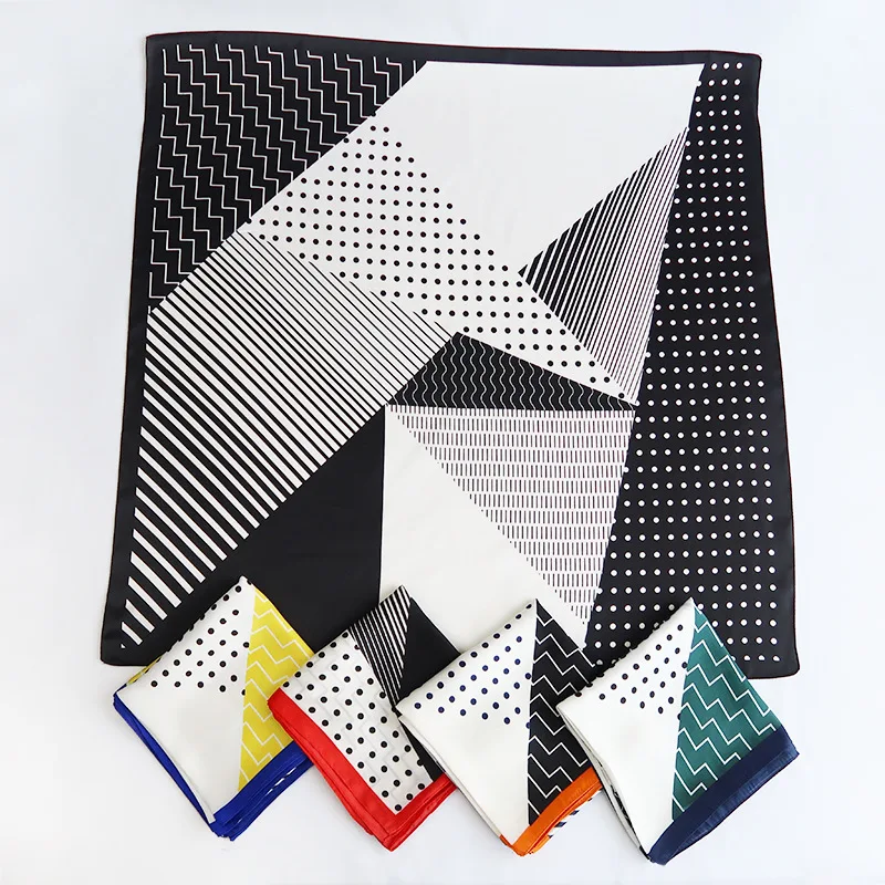2021 Summer Luxury Brand Silk Scarf Square Women Shawls And Wraps Fashion Office Small Hair Neck Hijabs Foulard Scarves 70*70cm
2021 Summer Luxury Brand Silk Scarf Square Women Shawls And Wraps Fashion Office Small Hair Neck Hijabs Foulard Scarves 70*70cm