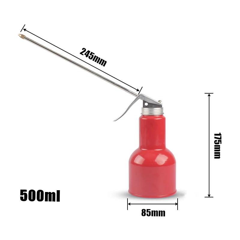 250/300/500ml Transparent Oil Can Oiler Lubrication Oil Plastic Machine Pump High Pressure Pump Oiler Grease Gun Car Accessories
250/300/500ml Transparent Oil Can Oiler Lubrication Oil Plastic Machine Pump High Pressure Pump Oiler Grease Gun Car Accessories