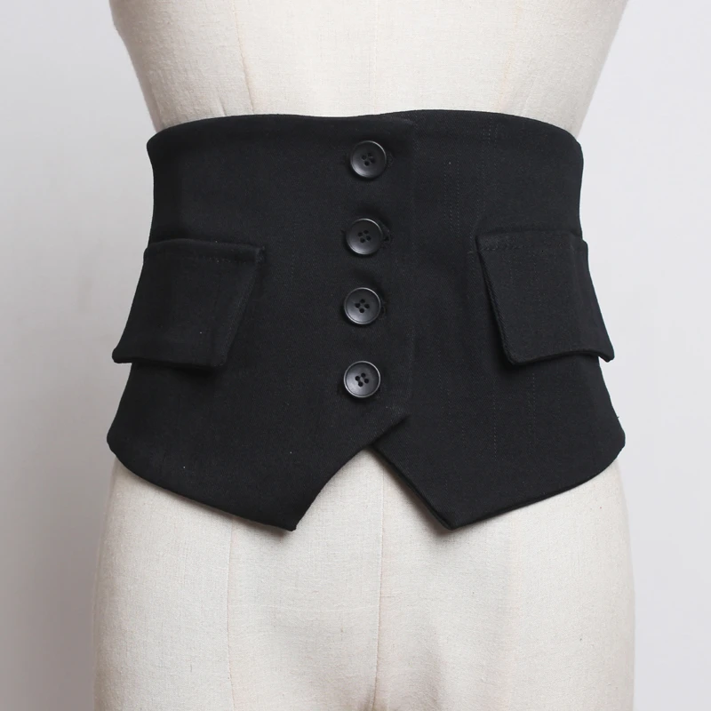 Новый модный весенний однобортный эластичный тканевый пояс неправильной формы с широким поясом SeeBeautiful, модель 2021 года, Q386
Новый модный весенний однобортный эластичный тканевый пояс неправильной формы с широким поясом SeeBeautiful, модель 2021 года, Q386