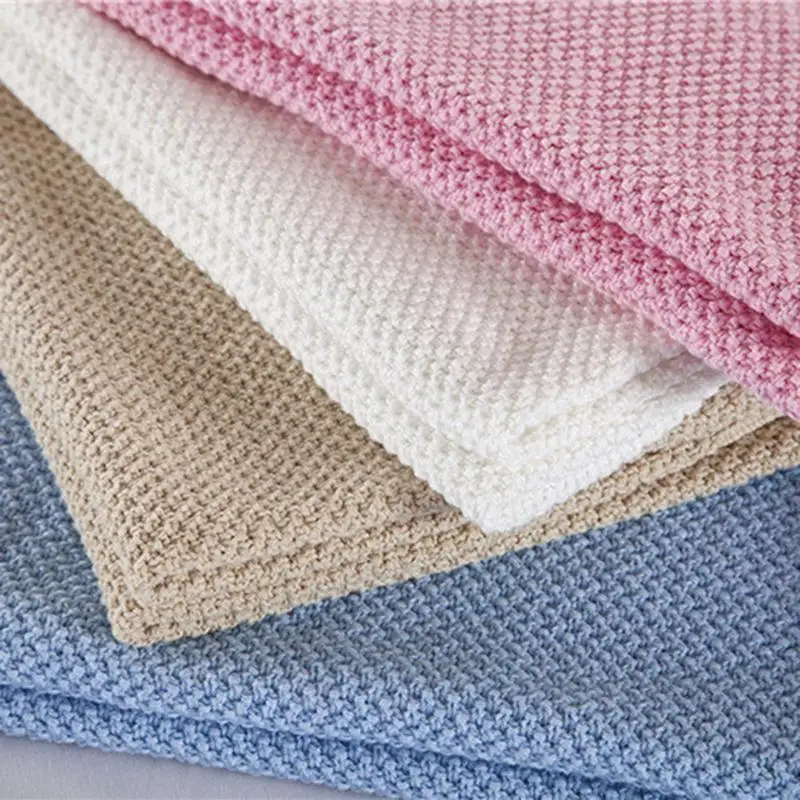 25New Style Cotton Knitted Summer Blankets 120*180cm Adults Solid Color 85*105cm Spring Sleeping Bedspreads for Children Gift30
25New Style Cotton Knitted Summer Blankets 120*180cm Adults Solid Color 85*105cm Spring Sleeping Bedspreads for Children Gift30