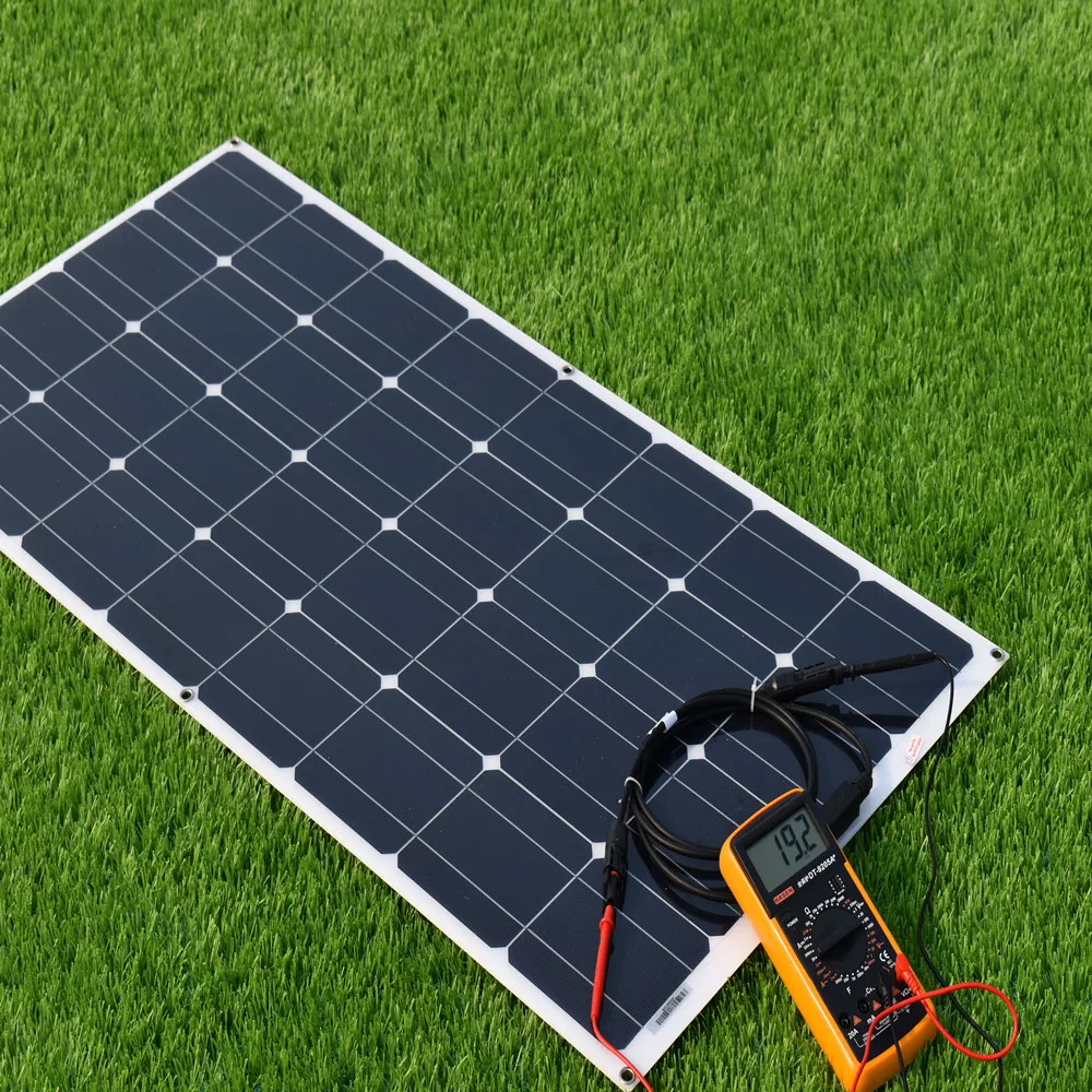 Flexible Solar Panel 100W 200W 300W 400W High Quality 12V/24V Solar Panel Applied to Roof RV Boat Car With Mono Solar Cell
Flexible Solar Panel 100W 200W 300W 400W High Quality 12V/24V Solar Panel Applied to Roof RV Boat Car With Mono Solar Cell