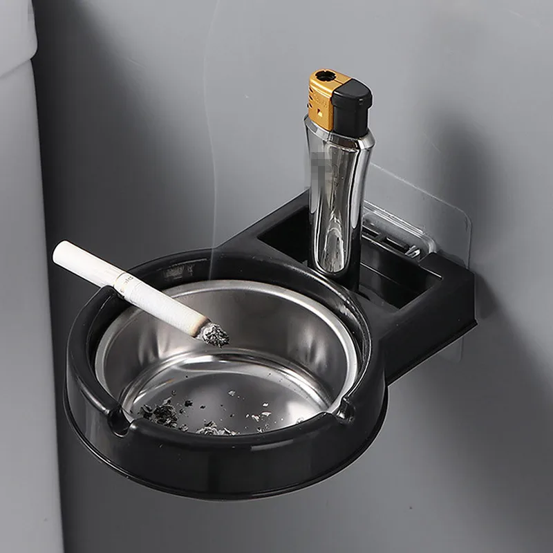 Ashtray Wall Steel Pocket Smoke Holders Storage Cup For Toilet Cigarette Tools 
Ashtray Wall Steel Pocket Smoke Holders Storage Cup For Toilet Cigarette Tools