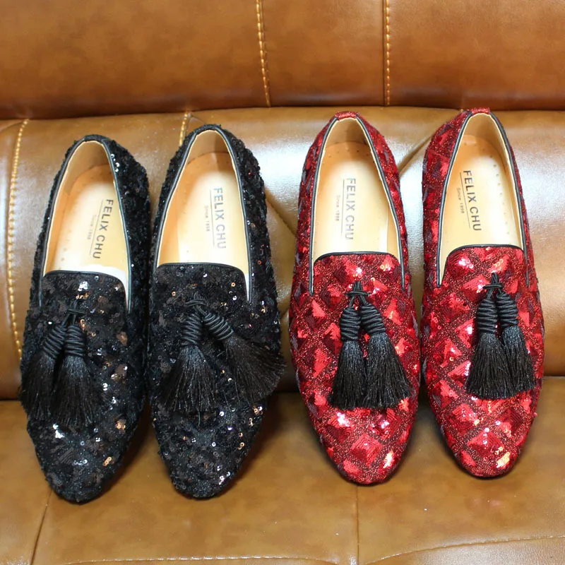 Мужские лоферы с бахромой, повседневная обувь с блестками, британский стиль, джентльменская Свадебная обувь, красные дышащие мужские вечерние официальные туфли для вечеринки
Мужские лоферы с бахромой, повседневная обувь с блестками, британский стиль, джентльменская Свадебная обувь, красные дышащие мужские вечерние официальные туфли для вечеринки