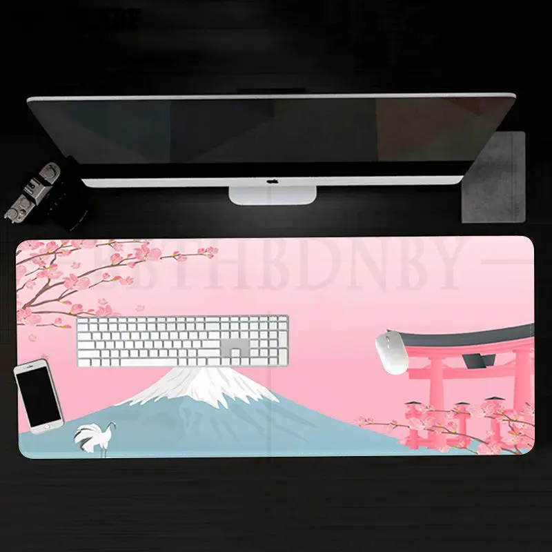 BBTHBDNBY Japanese pink cherry blossom style gamer play mats Mousepad Size for CSGO Game Player Desktop PC Computer Laptop
BBTHBDNBY Japanese pink cherry blossom style gamer play mats Mousepad Size for CSGO Game Player Desktop PC Computer Laptop