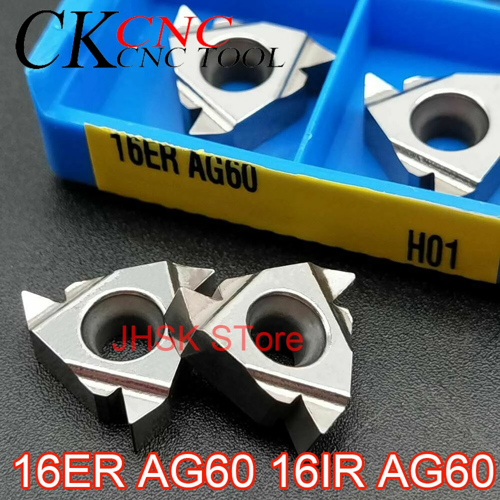Aluminum alloy tool 16ER AG60 H01 16IR AG60 H01 quality Tungsten carbide thread insert CNC machine tool blade metal turning tool
Aluminum alloy tool 16ER AG60 H01 16IR AG60 H01 quality Tungsten carbide thread insert CNC machine tool blade metal turning tool