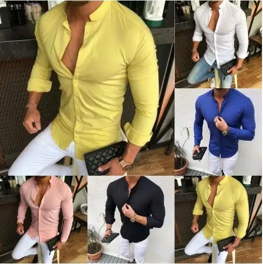 Men Shirt Brand 2022 Male High Quality Long Sleeve Shirts Casual Hit Color Slim Fit Black Man Dress Shirts
Men Shirt Brand 2022 Male High Quality Long Sleeve Shirts Casual Hit Color Slim Fit Black Man Dress Shirts