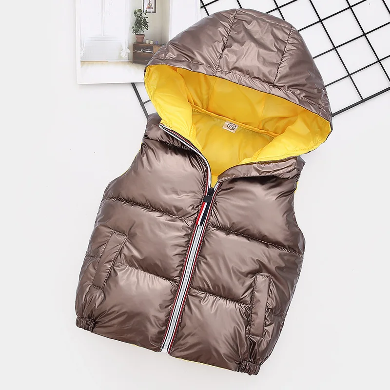 Windproof Hooded Vest Kids Waist Coat Children Waistcoat Winter Coats Warm Cotton Baby Girls Vest Boys Clothes CYZ025
Windproof Hooded Vest Kids Waist Coat Children Waistcoat Winter Coats Warm Cotton Baby Girls Vest Boys Clothes CYZ025