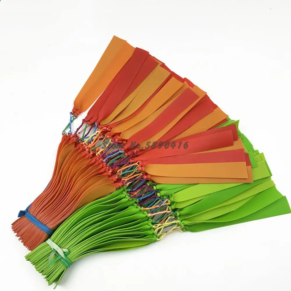 20/50pcs Slingshot Flat Fishing Rubber Band for Slingshot Hunting Catapult Powerful Elastic Slingshot Rubber Band 
20/50pcs Slingshot Flat Fishing Rubber Band for Slingshot Hunting Catapult Powerful Elastic Slingshot Rubber Band