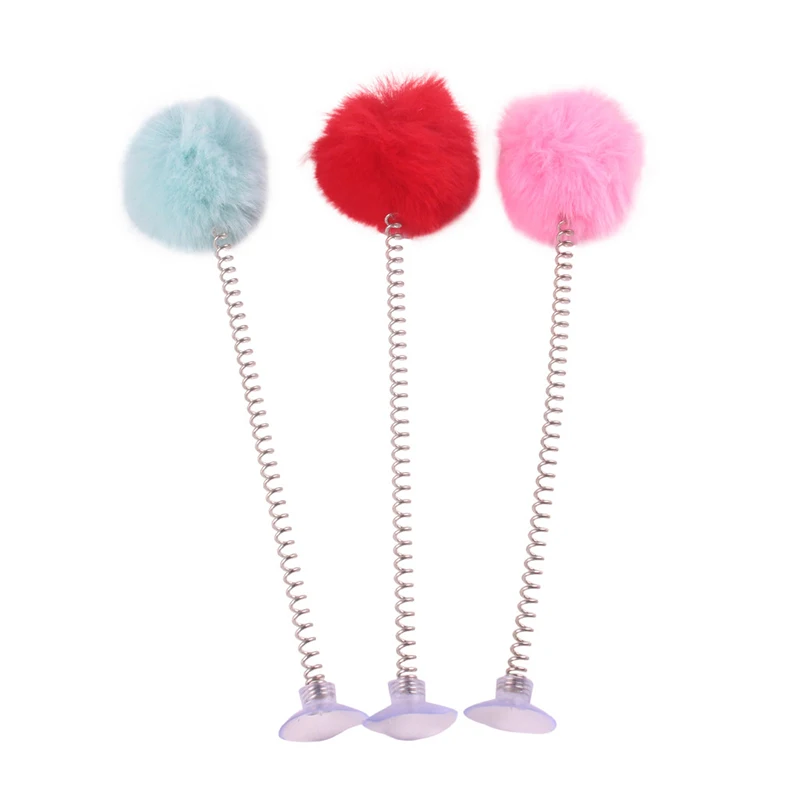 1pc Cat Teaser Toy Interactive Plush Cat Spring Wand Kitten Toy Ball With Sucker Bell Pet Supplies Pet Accessories For Cat
1pc Cat Teaser Toy Interactive Plush Cat Spring Wand Kitten Toy Ball With Sucker Bell Pet Supplies Pet Accessories For Cat