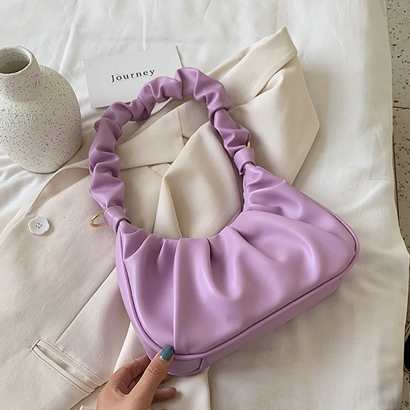 New Elegant Folds Design Small PU Leather Shoulder Bags For Women 2022 Lady Handbags Female Travel Totes Fashion Bag
New Elegant Folds Design Small PU Leather Shoulder Bags For Women 2022 Lady Handbags Female Travel Totes Fashion Bag