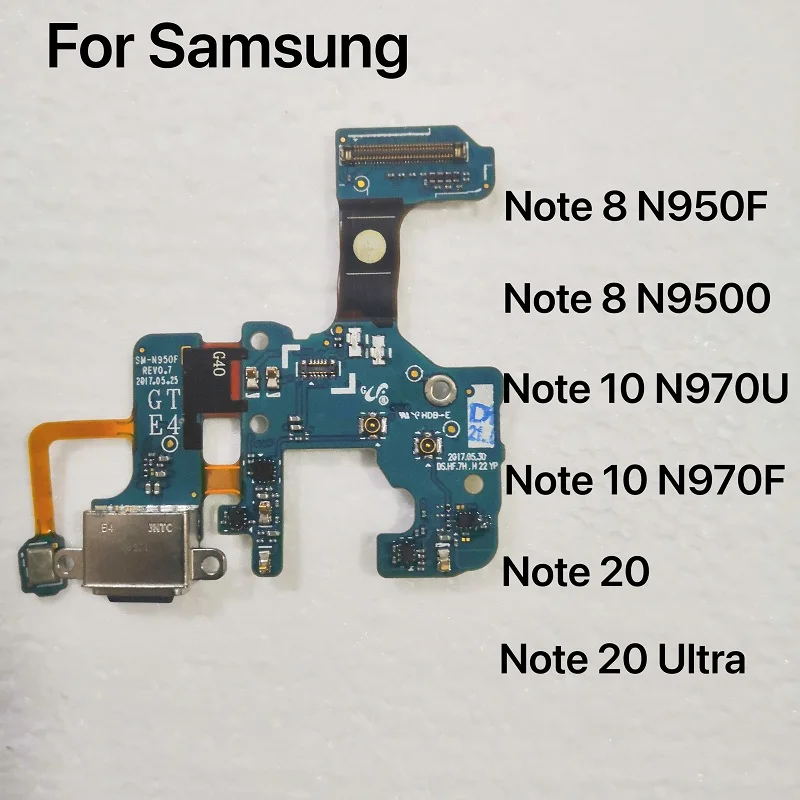 USB Charging Port Board Flex Cable Connector For Samsung Note 8 9 10 Lite 20 Ultra N950F N950U N9500 N960F N970F N970U
USB Charging Port Board Flex Cable Connector For Samsung Note 8 9 10 Lite 20 Ultra N950F N950U N9500 N960F N970F N970U
