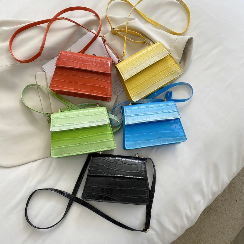 New Fashion Women's Small Square Shoulder Bag Candy Color Ladies Daily Messenger Bags PU Leather Girls Mini Flap Purse Handbags
New Fashion Women's Small Square Shoulder Bag Candy Color Ladies Daily Messenger Bags PU Leather Girls Mini Flap Purse Handbags