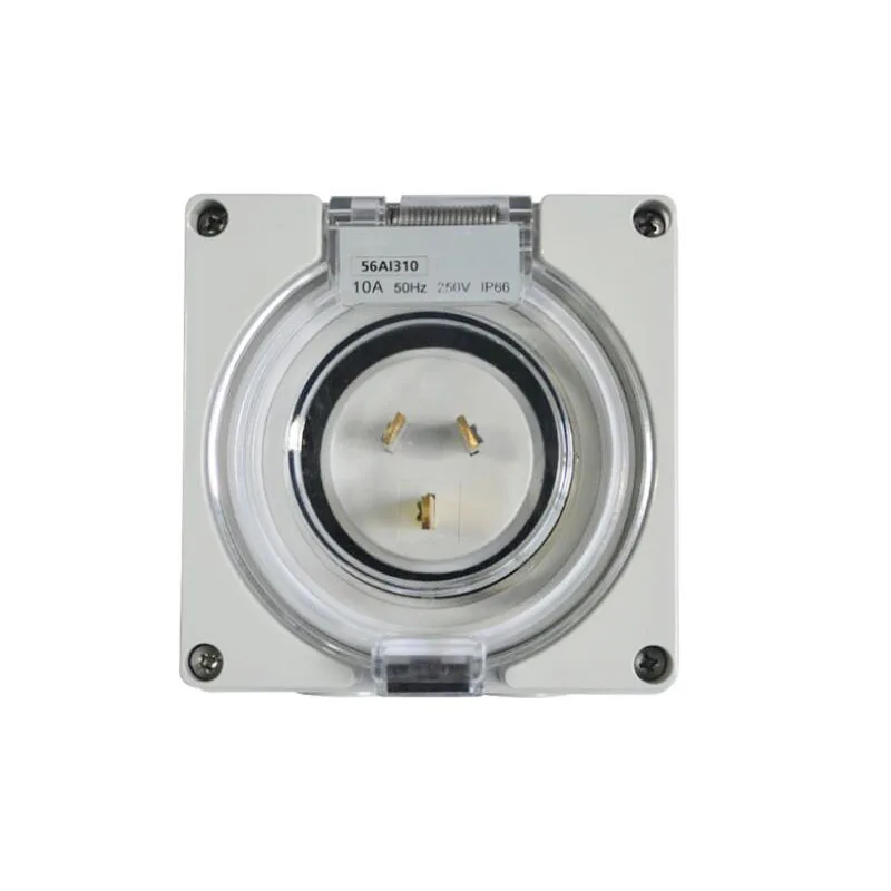 Australian Standard IP67 Outdoor Industrial Waterproof Plug Wall Power Socket BOX With Cover 10A/15A 250V AU Plug
Australian Standard IP67 Outdoor Industrial Waterproof Plug Wall Power Socket BOX With Cover 10A/15A 250V AU Plug