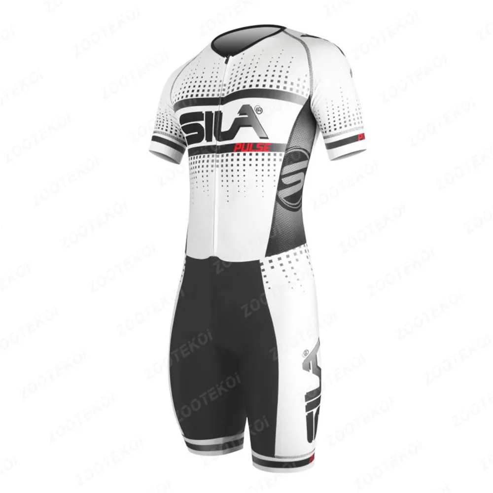Sila Men‘s Straight Pulley Match Quick Dry Skinsuit Ropa Ciclismo Triathlon Professional Skating Team Cycling Clothes Jumpsuit
Sila Men‘s Straight Pulley Match Quick Dry Skinsuit Ropa Ciclismo Triathlon Professional Skating Team Cycling Clothes Jumpsuit