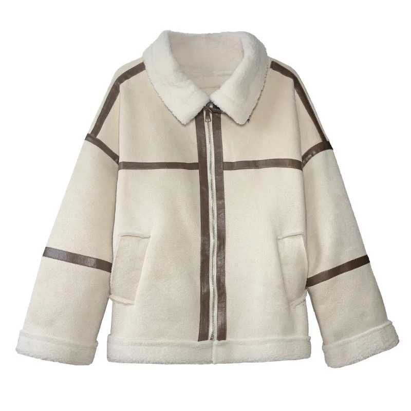 2020 New Women Winter Keep Warm Jacket Female lambswool Short Suede Coat Women's All-match cotton clothes Plus Size Parkas A413
2020 New Women Winter Keep Warm Jacket Female lambswool Short Suede Coat Women's All-match cotton clothes Plus Size Parkas A413
