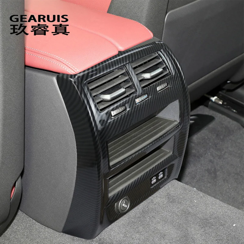 For BMW 5 Series G30 G38 Car Styling Rear Air Conditioning Vent Outlet Frame armrest Cover Interior Car Sticker Trim Accessories
For BMW 5 Series G30 G38 Car Styling Rear Air Conditioning Vent Outlet Frame armrest Cover Interior Car Sticker Trim Accessories