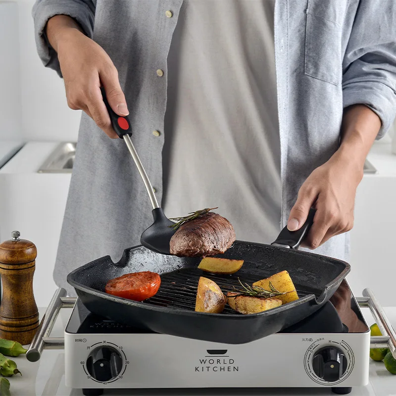 Шпатель, шпатель, 304 дюйма, силиконовая ручка, шпатель, ложка для супа, столовая ложка, набор, антипригарный специальный инструмент
Шпатель, шпатель, 304 дюйма, силиконовая ручка, шпатель, ложка для супа, столовая ложка, набор, антипригарный специальный инструмент