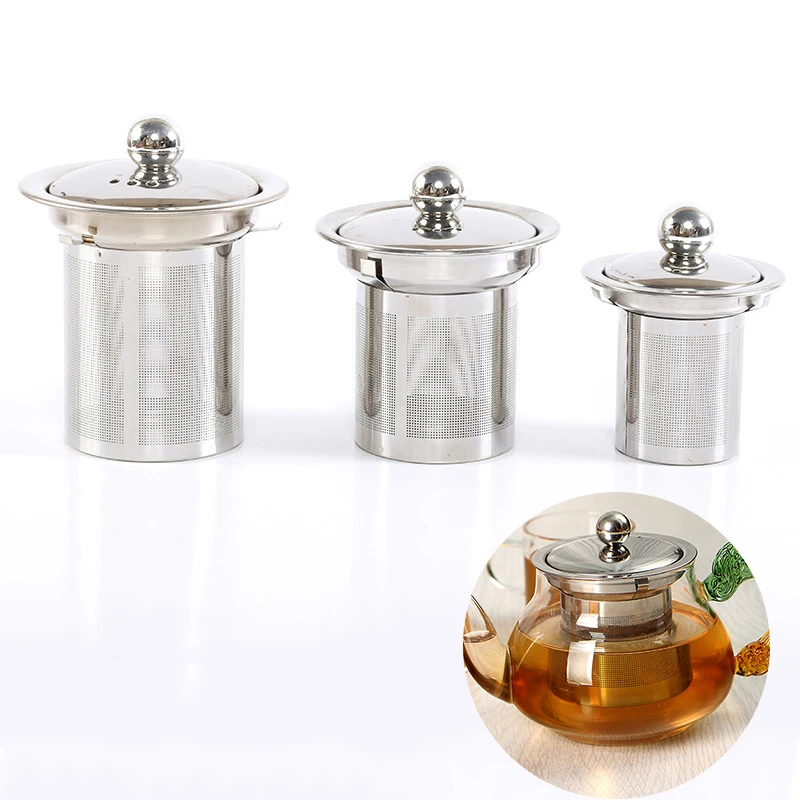 Reusable Tea Mesh Infuser Tea Strainer Teapot 304 Stainless Steel Loose Tea Leaf Spice Filter For Teapot Kitchen Accessories
Reusable Tea Mesh Infuser Tea Strainer Teapot 304 Stainless Steel Loose Tea Leaf Spice Filter For Teapot Kitchen Accessories
