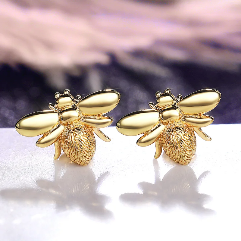 Trendy Bee Stud Earrings for Girls Simple Stylish Animal Earrings Party Daily Wear Fashion Versatile Women Jewelry 2021
Trendy Bee Stud Earrings for Girls Simple Stylish Animal Earrings Party Daily Wear Fashion Versatile Women Jewelry 2021