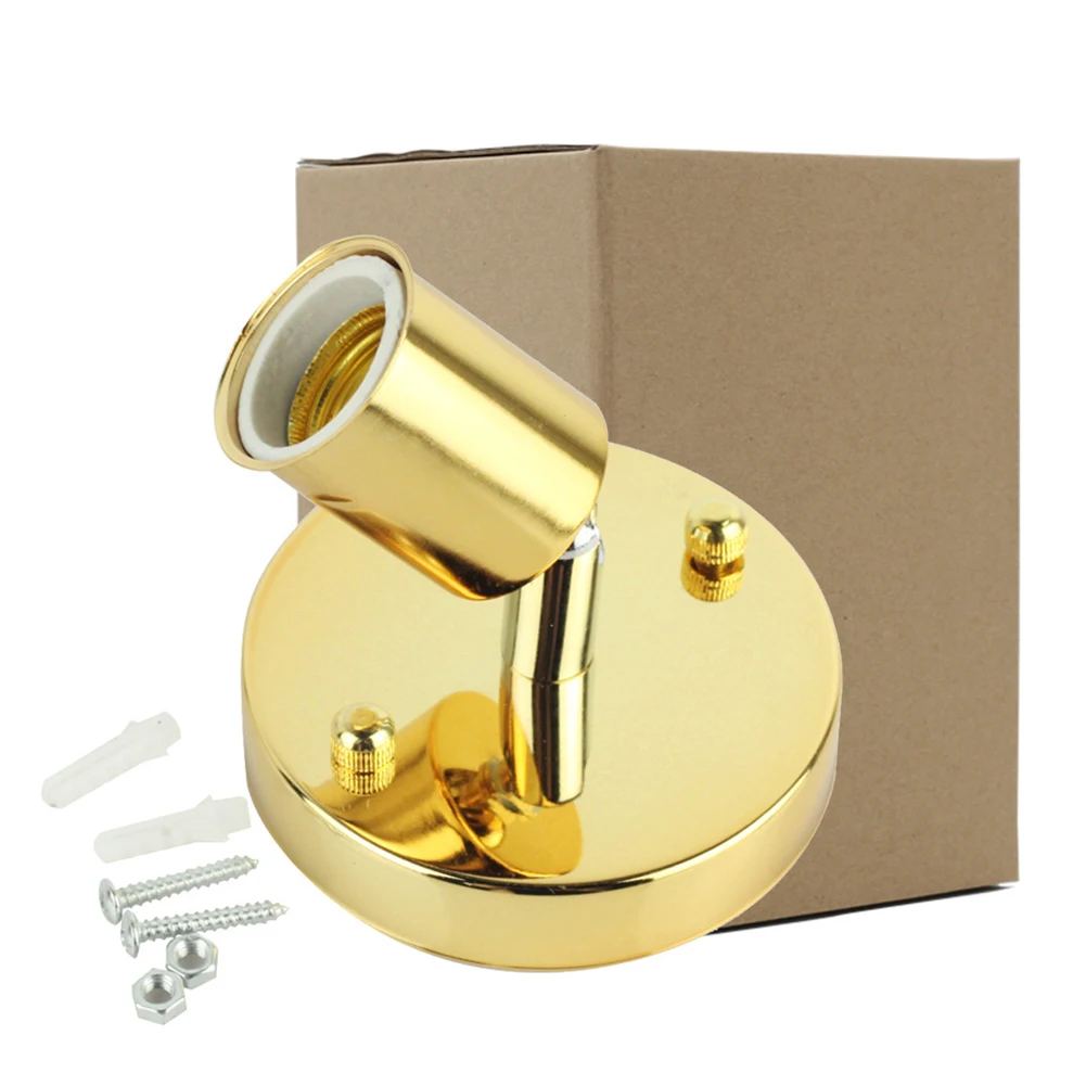 Lamp Base E27 Aluminum Metal Screw Bulb Socket Holder with Hose Vintage Retro Antique Edison Screw Light Bulb Wall Lamp
Lamp Base E27 Aluminum Metal Screw Bulb Socket Holder with Hose Vintage Retro Antique Edison Screw Light Bulb Wall Lamp