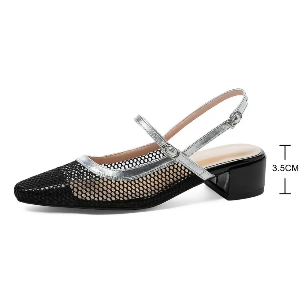 2021 New Designer Mesh Women's Pumps Fashion Hollow Out Shallow High heels Elegant Summer Office Ladies Shoes Lady Slingbacks
2021 New Designer Mesh Women's Pumps Fashion Hollow Out Shallow High heels Elegant Summer Office Ladies Shoes Lady Slingbacks