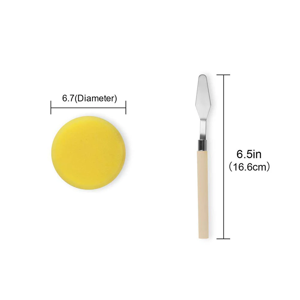 15Pcs Different Shapes & Sizes Paint Brush Set,Suitable for Watercolor, Oil and Gouache Painting
15Pcs Different Shapes & Sizes Paint Brush Set,Suitable for Watercolor, Oil and Gouache Painting