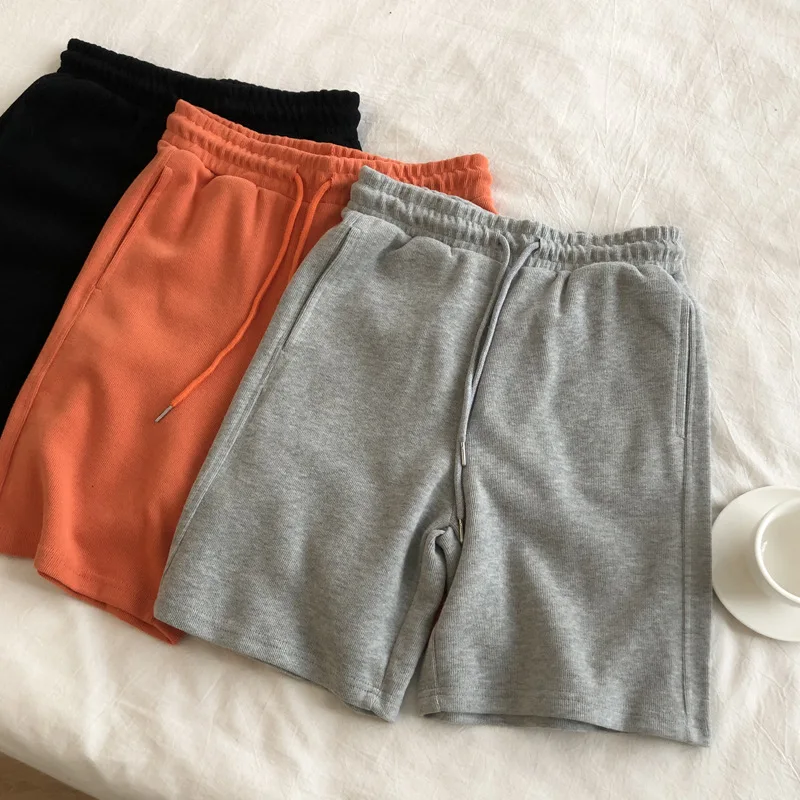JESSIC Basic Simple Solid Color Sports Shorts Women Loose Casual Straight Five-point Pants Running Home Student Pants Trend
JESSIC Basic Simple Solid Color Sports Shorts Women Loose Casual Straight Five-point Pants Running Home Student Pants Trend