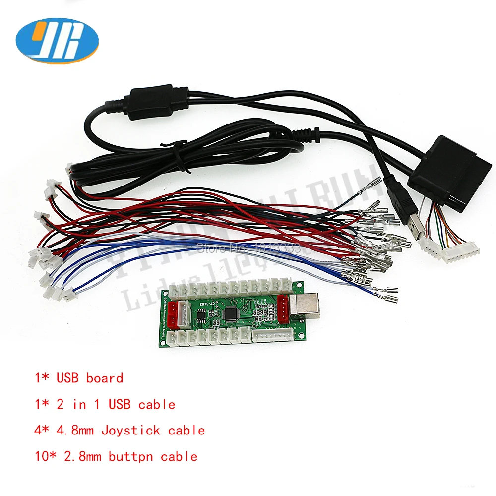 Системная плата USB PS2/PS3/PC/PC360 /Raspberry Pi джойстик сделай сам контроллер задержки нуля