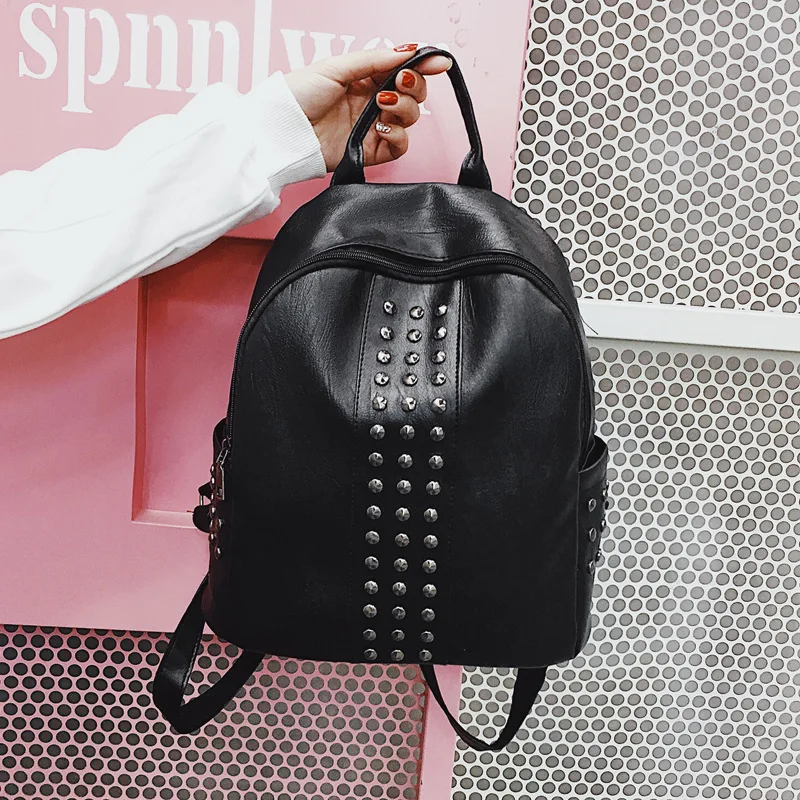 New Large Backpack Women Rivet Leather Backpack Fashion School Backpack Travel Backpack Luxury Backpack Women Designer Backpack
New Large Backpack Women Rivet Leather Backpack Fashion School Backpack Travel Backpack Luxury Backpack Women Designer Backpack