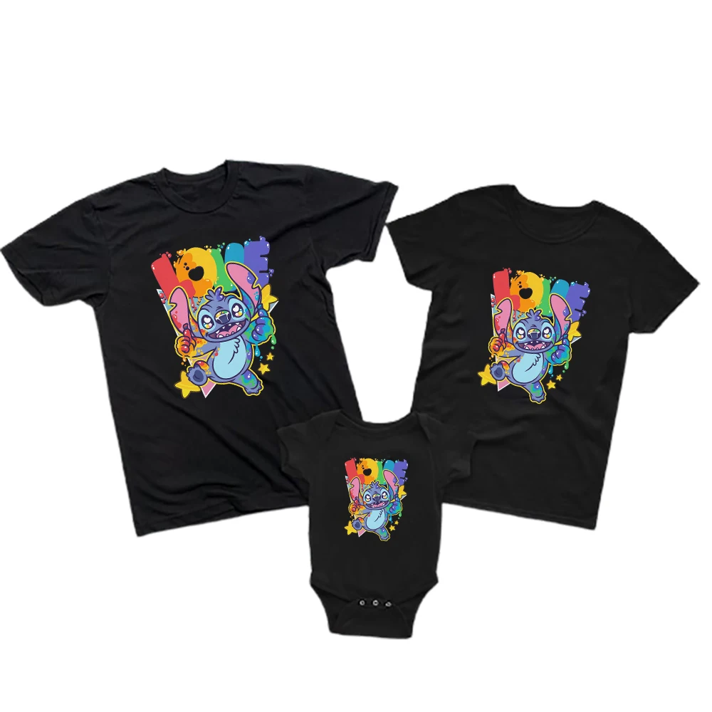 Mother Kids Stitch Disney Family T-Shirts Dad and Son Matching Clothes Father's Day Summer 2022 Casual Costume Free Shipping
Mother Kids Stitch Disney Family T-Shirts Dad and Son Matching Clothes Father's Day Summer 2022 Casual Costume Free Shipping
