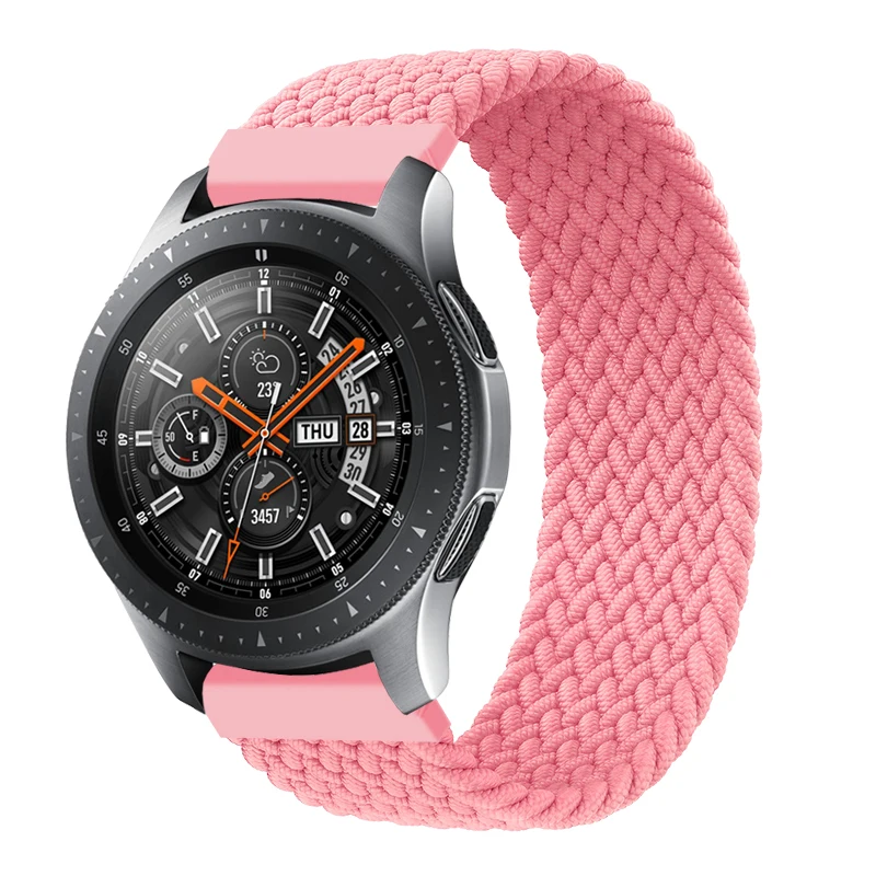 20mm/22mm Braided Solo Loop Band for Samsung Galaxy watch 3/46mm/42mm/active 2/Gear S3 bracelet Huawei watch GT/2/2e/Pro strap
20mm/22mm Braided Solo Loop Band for Samsung Galaxy watch 3/46mm/42mm/active 2/Gear S3 bracelet Huawei watch GT/2/2e/Pro strap