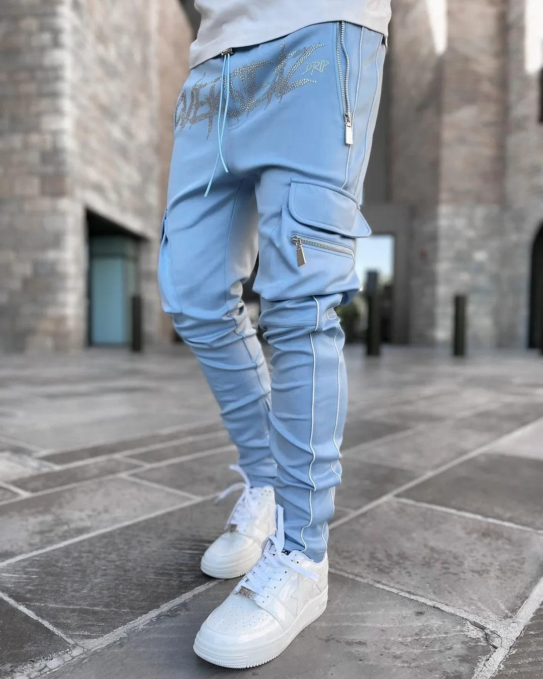 Men's trousers jogging overalls casual outdoor work multi-pocket summer thin reflective straight-leg sports pants casual pants
Men's trousers jogging overalls casual outdoor work multi-pocket summer thin reflective straight-leg sports pants casual pants