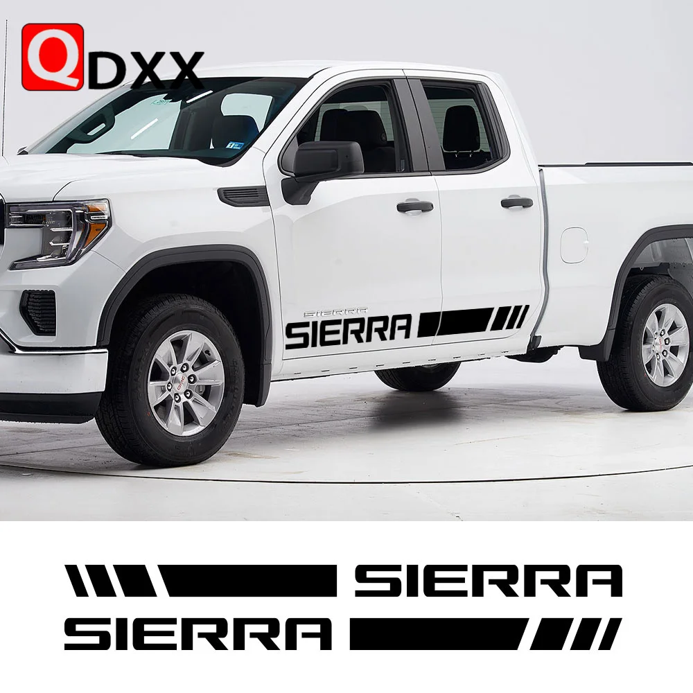 Pickup Door Side Stickers For GMC Sierra 1500 Denali AT4 Truck Graphic Stripes Decor Decals Vinyl Covers Auto Accessories
Pickup Door Side Stickers For GMC Sierra 1500 Denali AT4 Truck Graphic Stripes Decor Decals Vinyl Covers Auto Accessories