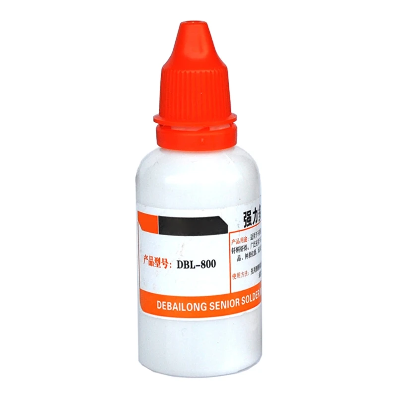 35ml Powerful Rosin Soldering Agent No-clean Flux Stainless Steel White Plate Iron 18650 Battery Welding Water Liquid Flux 19QB
35ml Powerful Rosin Soldering Agent No-clean Flux Stainless Steel White Plate Iron 18650 Battery Welding Water Liquid Flux 19QB