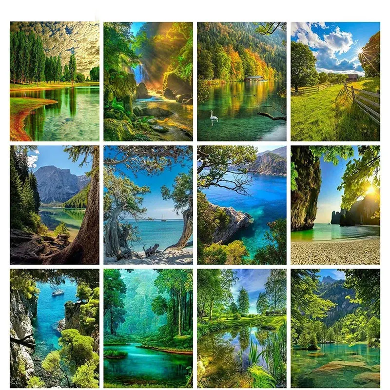 Картина из страз FIYO, квадратная/круглая, 5D, для рукоделия, с изображением горного леса, вышивка крестиком, мозаика для домашнего декора, пода...
Картина из страз FIYO, квадратная/круглая, 5D, для рукоделия, с изображением горного леса, вышивка крестиком, мозаика для домашнего декора, пода...