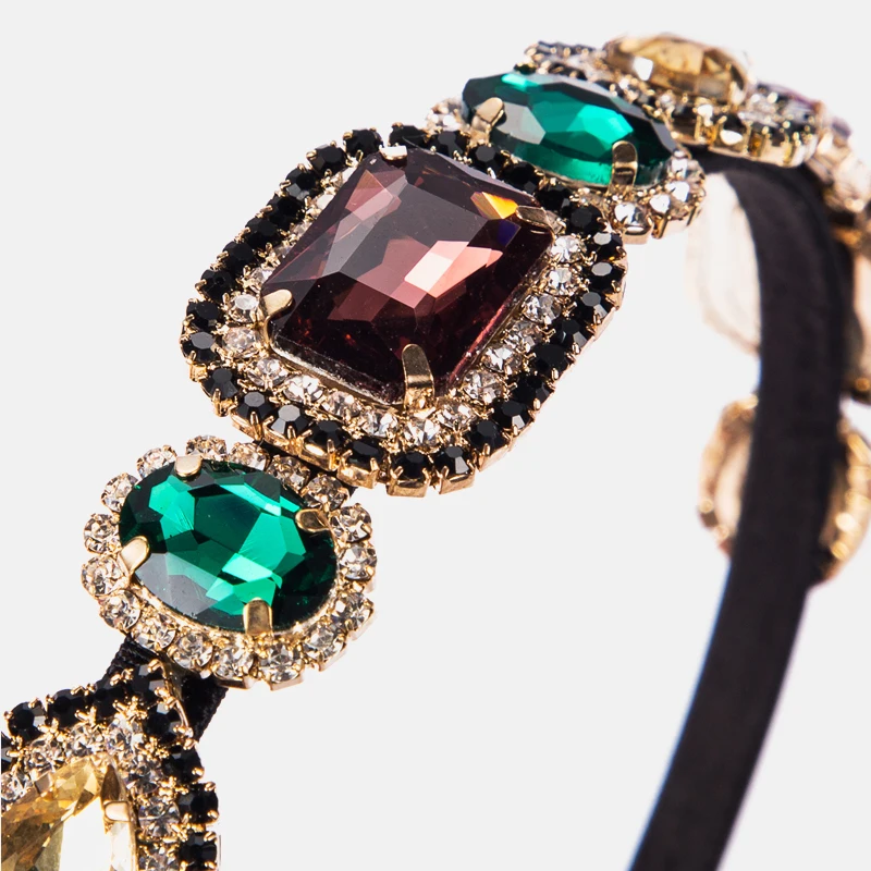 Vintage Personality Temperament Fashion Colorful Rhinestone Jewel Hair Band For Women hair clips Headbrands For Hair Accessories
Vintage Personality Temperament Fashion Colorful Rhinestone Jewel Hair Band For Women hair clips Headbrands For Hair Accessories