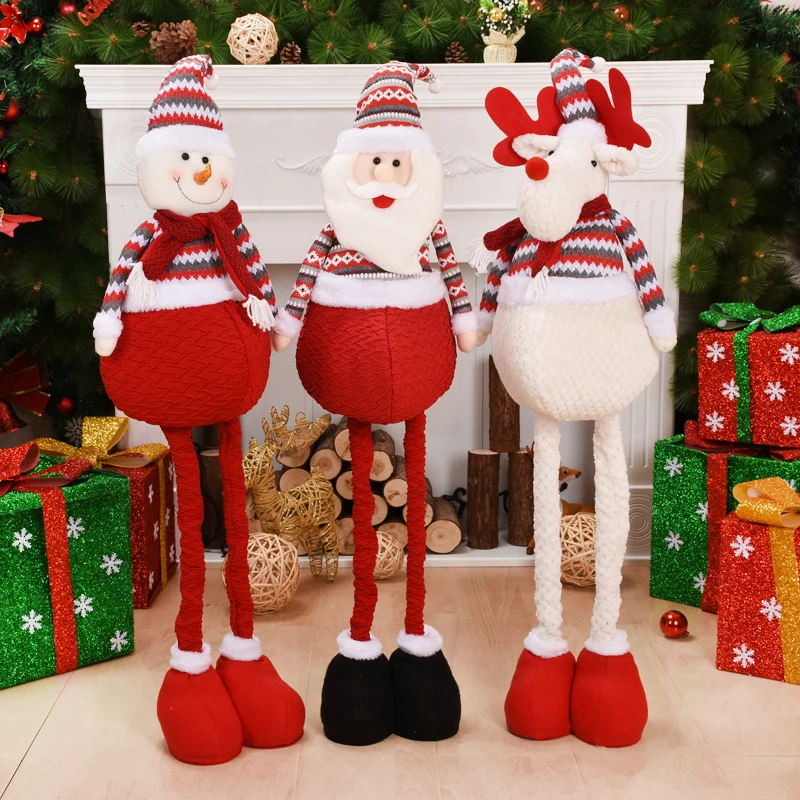 Long-legged Doll 2021 New Year Cute Santa Elk Christmas Decoration Striped Clothes Big Belly Christmas Tree Ornament Gift
Long-legged Doll 2021 New Year Cute Santa Elk Christmas Decoration Striped Clothes Big Belly Christmas Tree Ornament Gift