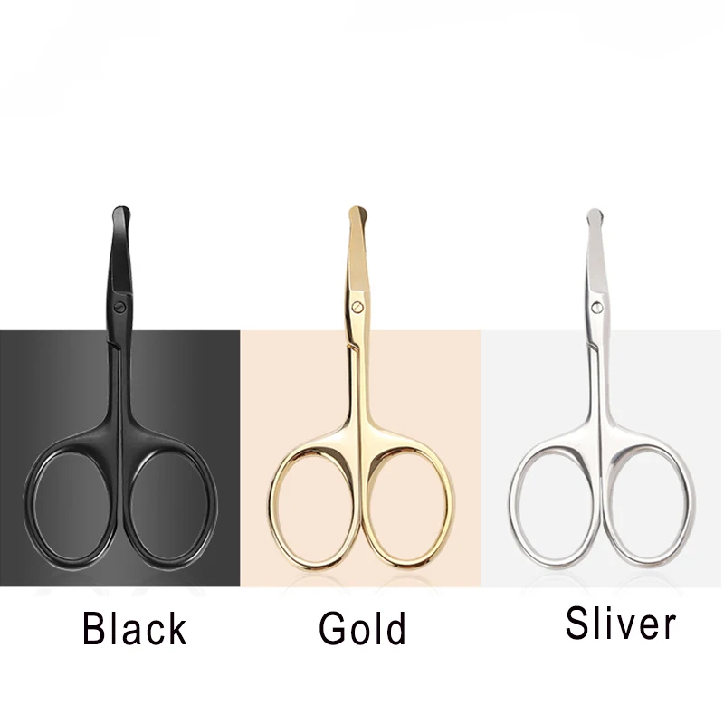 1pcs Stainless Steel Epilator Mini Portable Curved Mustache Nose Ear Hair Remover Scissor Trimmer Safety Black/sliver/gold
1pcs Stainless Steel Epilator Mini Portable Curved Mustache Nose Ear Hair Remover Scissor Trimmer Safety Black/sliver/gold